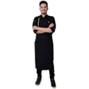 Jaleco Conjunto Dólmã Cozinheiro Masculino - Jaleca Branco
