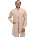 Jaleco Slim Tradicional Masculino - Jaleca - Areia, G
