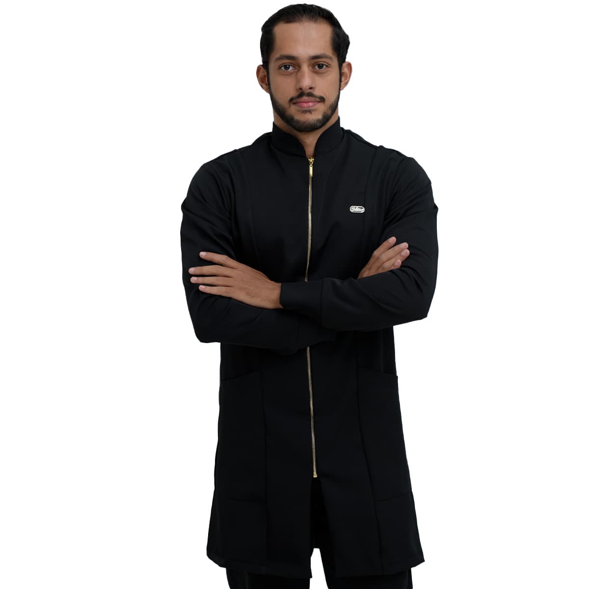 Jaleco Slim  Tradicional Masculino - Jaleca Areia