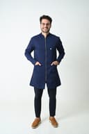 Jaleco Slim Tradicional Masculino - Jaleca - Azul Marinho, G