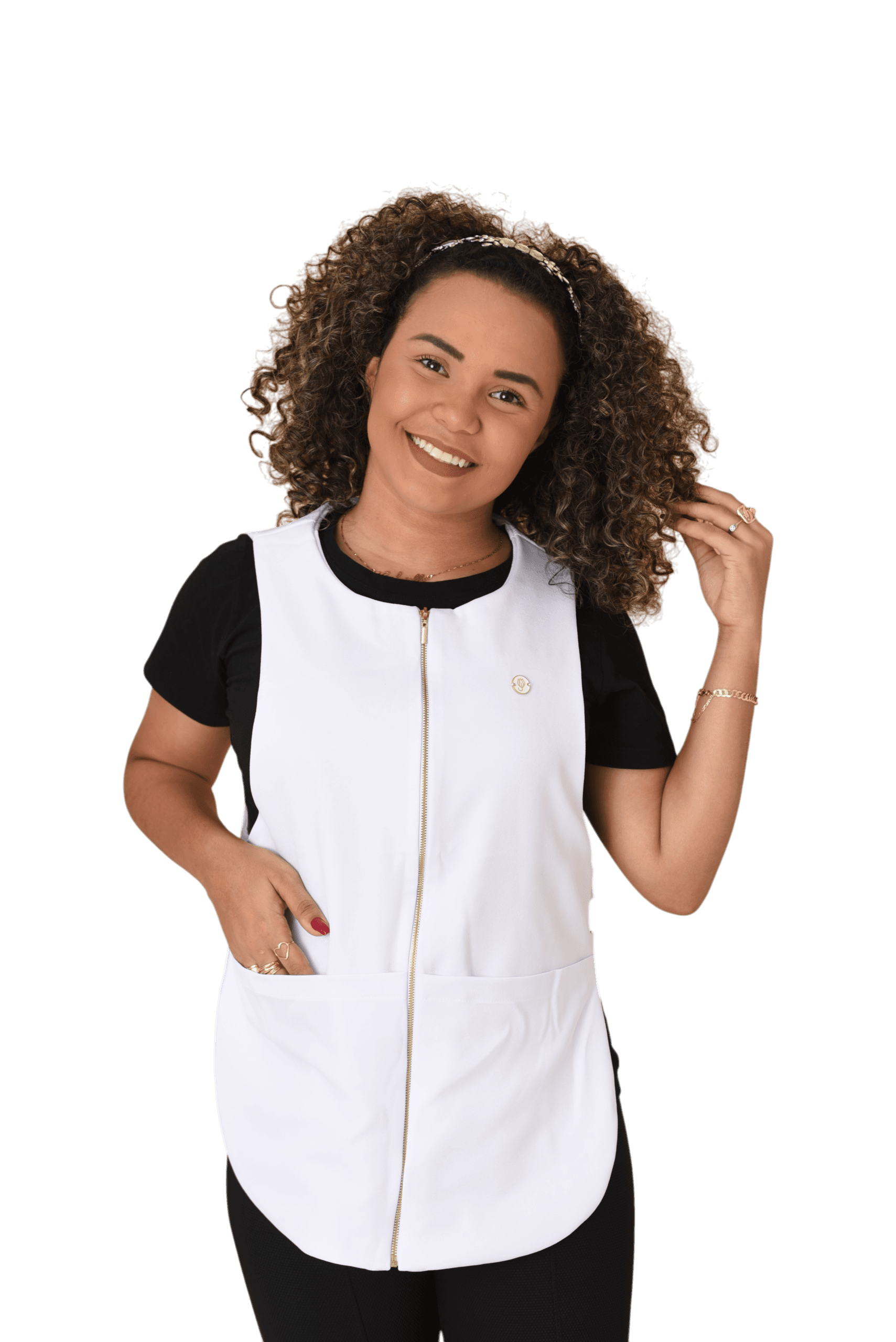 Jaleco Colete Multiuso - Jaleca Areia