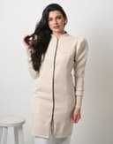 Jaleco Feminino Slim Dama Premium com Elastano - Jaleca Azul Pastel
