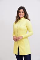 Jaleco Slim Elastex Feminino - Jaleca Amarelo