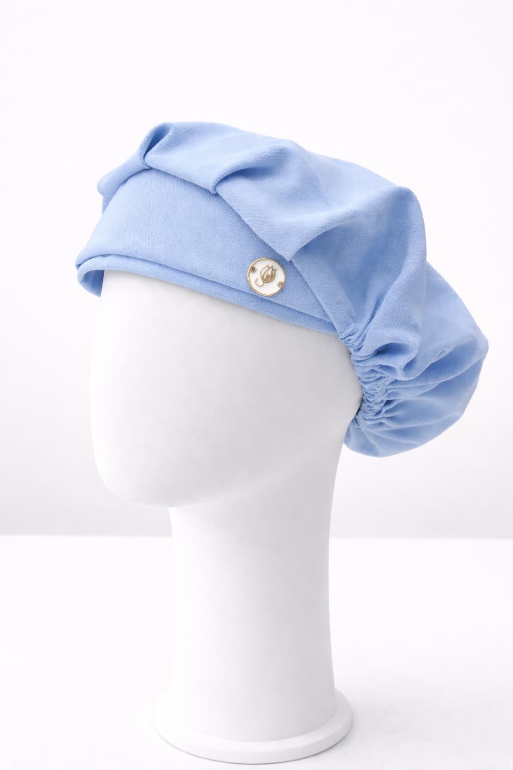 Jaleco Touca de elástico - Jaleca - Azul Bebê