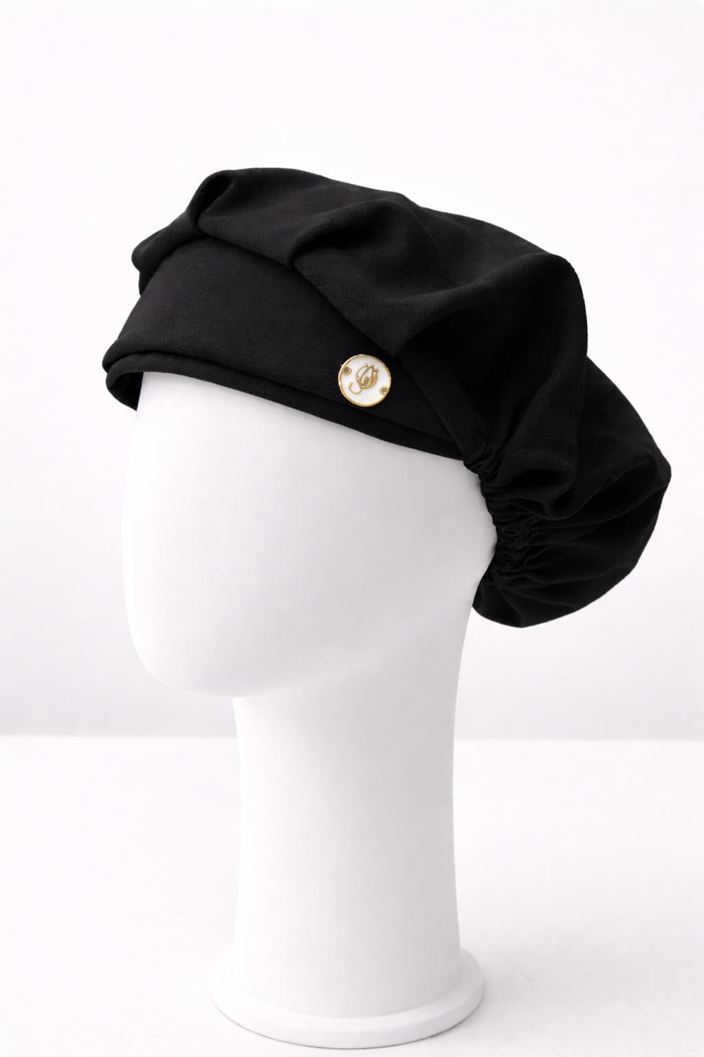 Jaleco Touca de elástico - Jaleca - Preto