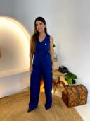 Jaleco Conjunto Executiva Feminino - Jaleca - Marinho, G