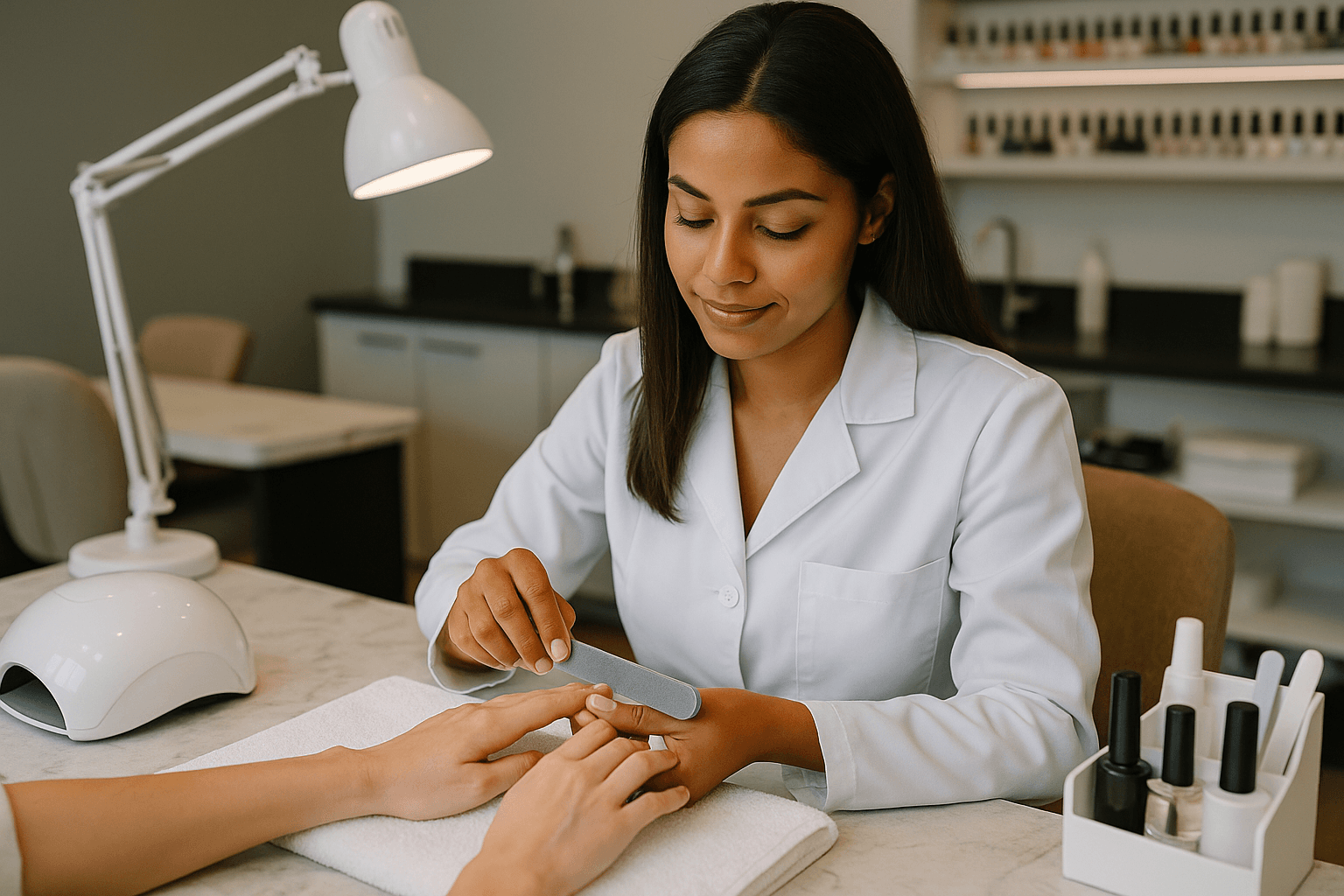 Jaleco para Manicure Brasileira nos EUA: Qual Modelo Escolher