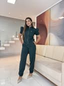 Jaleco Conjunto Princesa Nobre Feminino - Jaleca Marinho