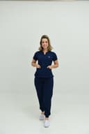 Jaleco Conjunto Scrub Feminino - Jaleca Areia