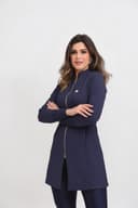 Jaleco Slim Elastex Feminino - Jaleca - Marinho, GG