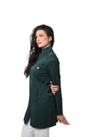 Jaleco Slim Tradicional Feminino - Jaleca - Verde Musgo, GG