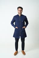Jaleco Slim Tradicional Masculino - Jaleca - Azul Marinho, P