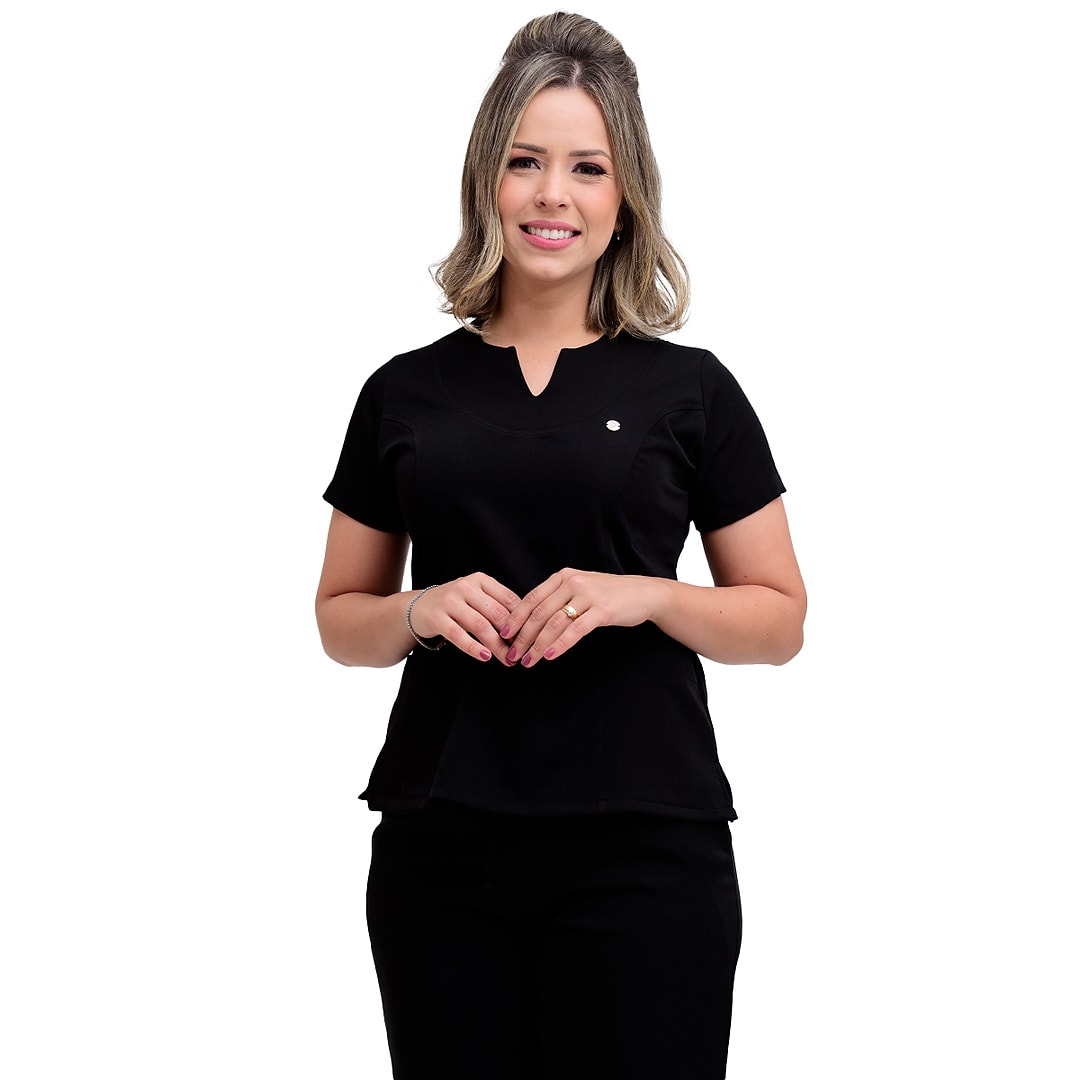 Jaleco Conjunto Scrub Feminino - Jaleca Areia