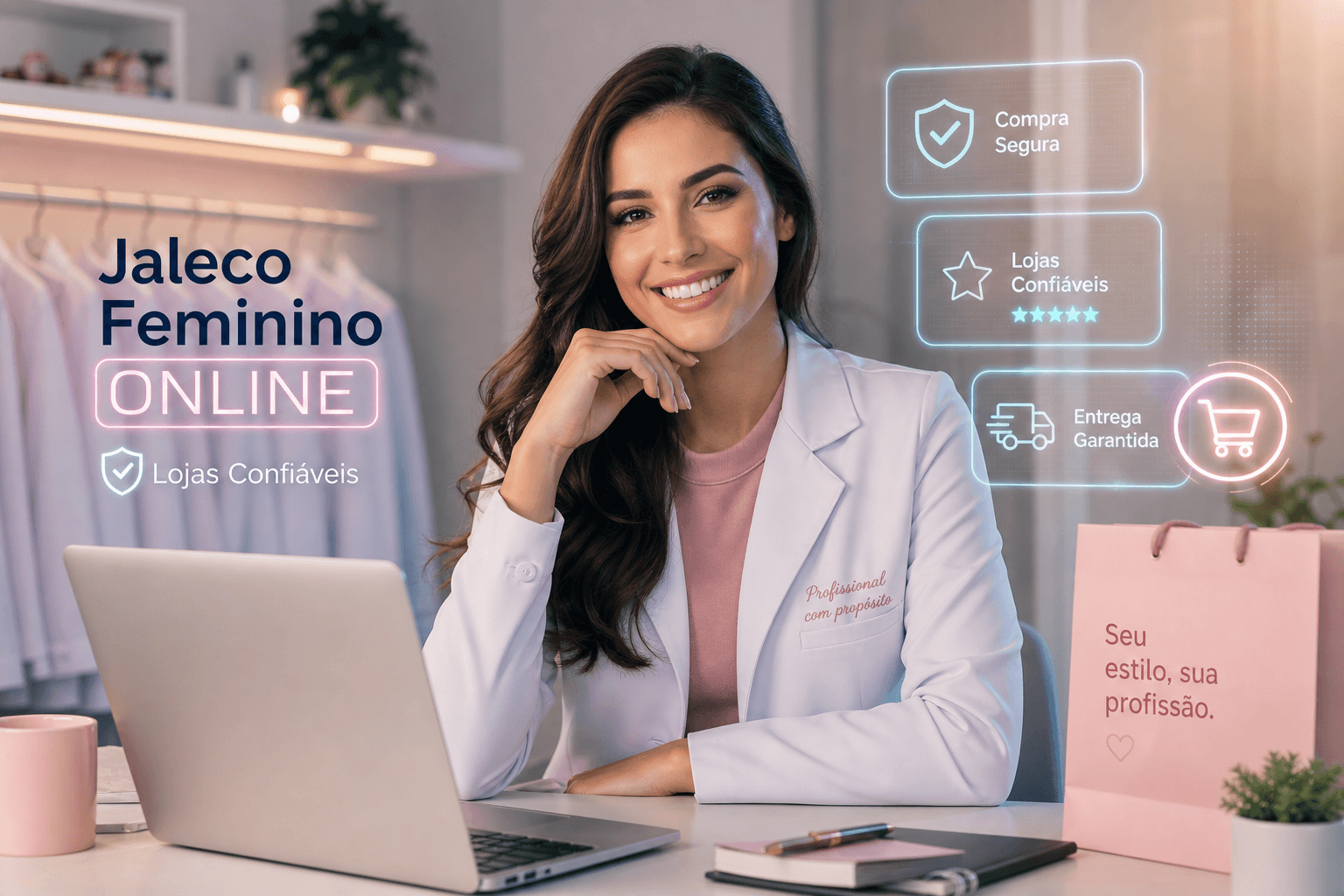 Onde comprar jaleco feminino online: guia de lojas confiáveis