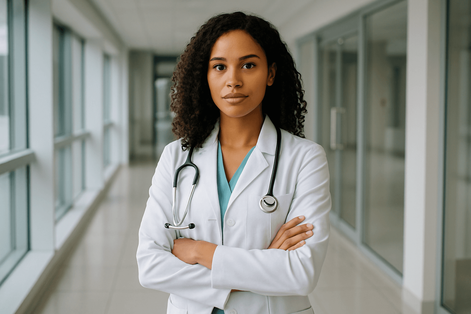 Jaleco para médica residente: o que muda em relação ao jaleco da faculdade