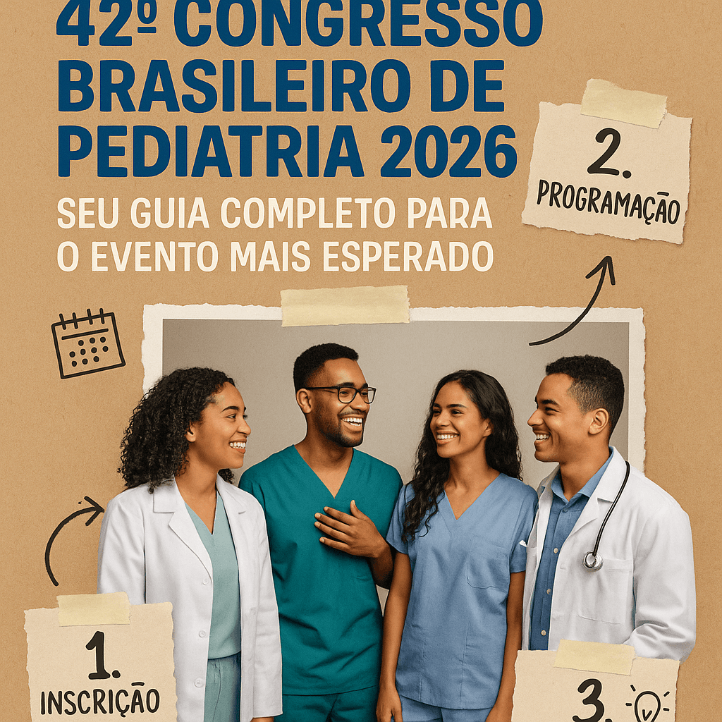 42º Congresso Brasileiro de Pediatria 2026: Seu Guia Completo para o Evento Mais Esperado