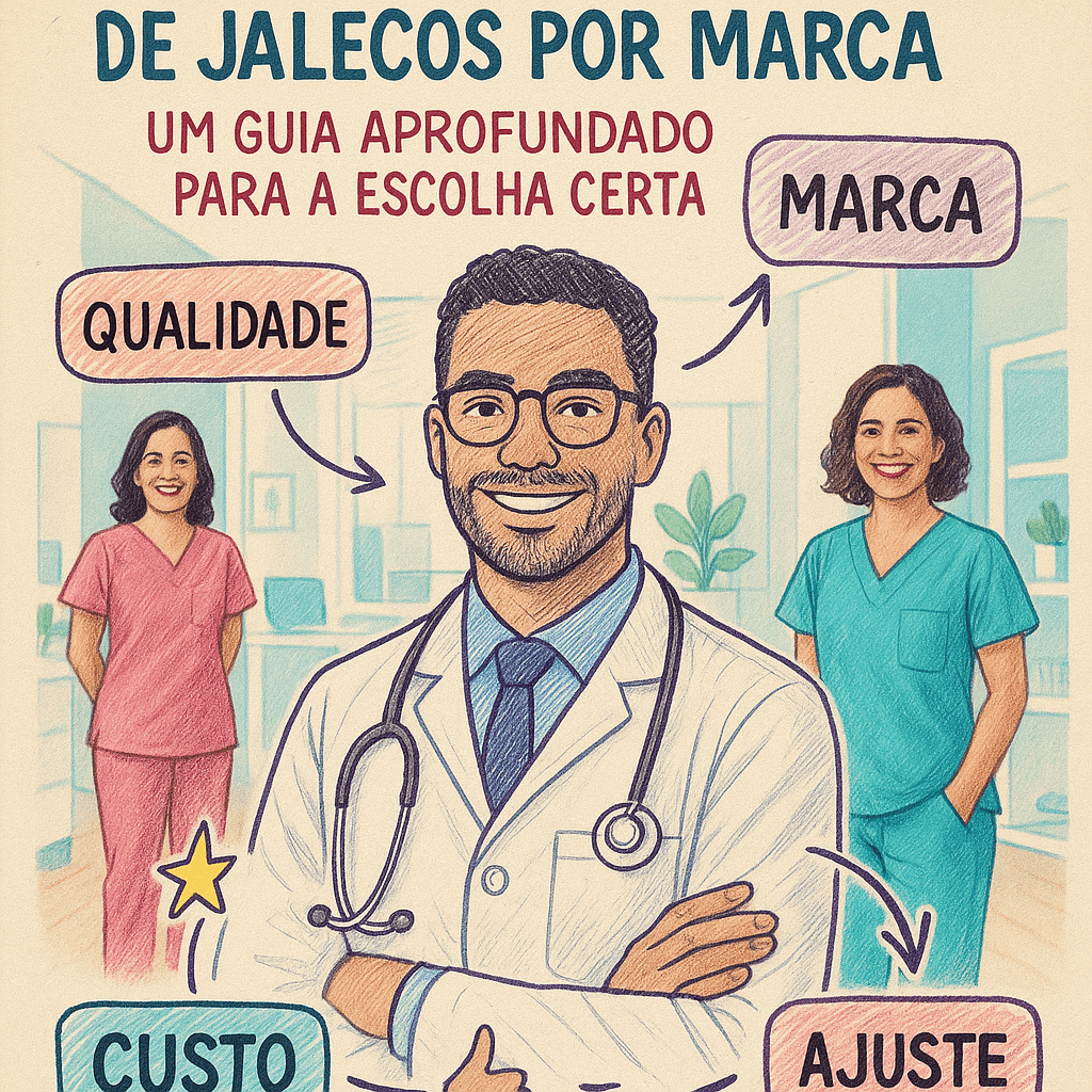 Comparativo de Preços de Jalecos por Marca: Um Guia Aprofundado para a Escolha Certa