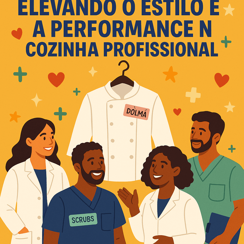 Dólmã Feminina: Elevando o Estilo e a Performance na Cozinha Profissional