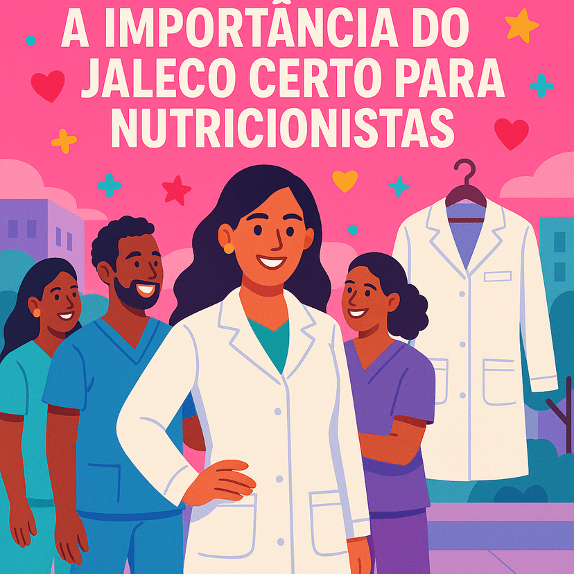 Estilo e Profissionalismo: A Importância do Jaleco Certo para Nutricionistas