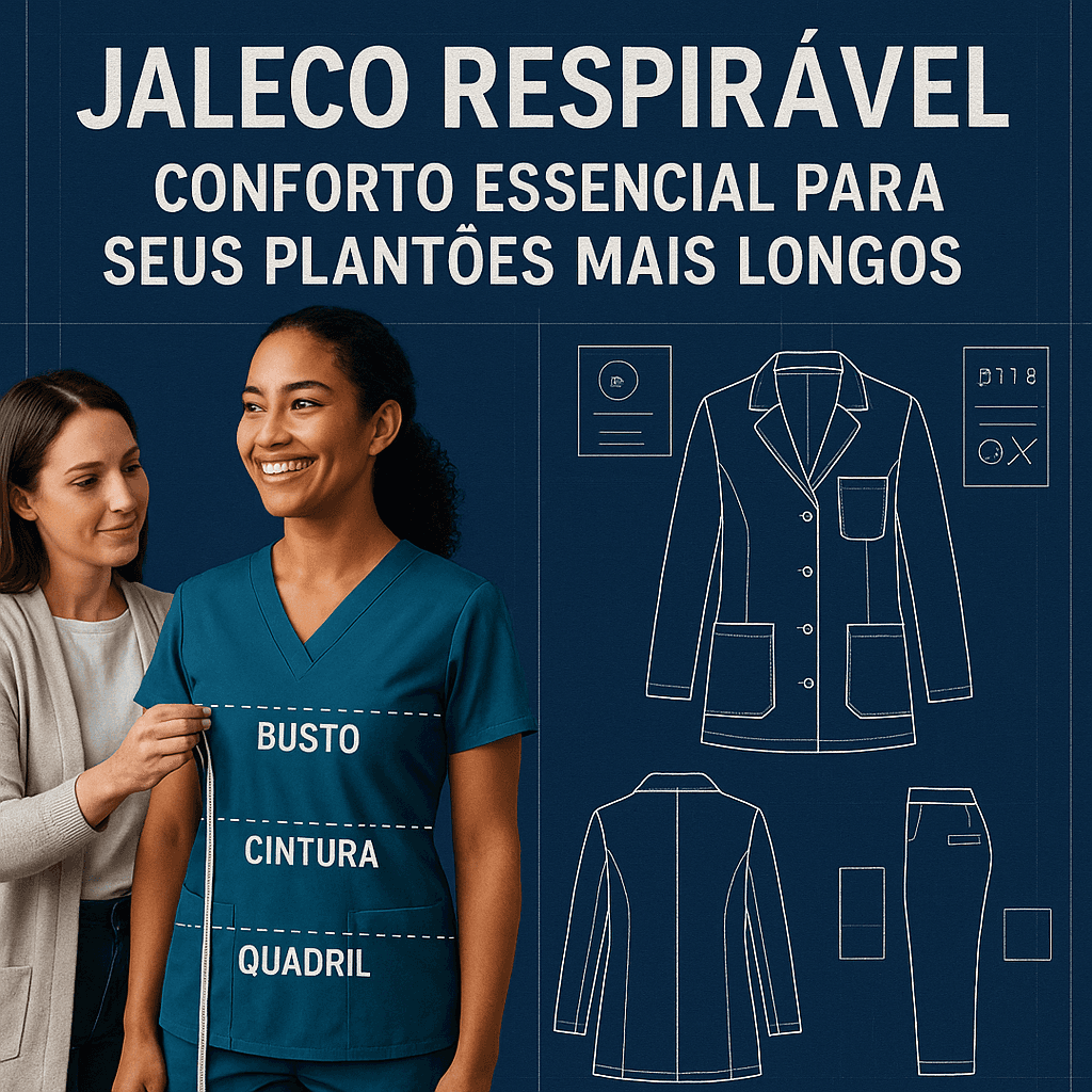 Jaleco Respirável: Conforto Essencial para Seus Plantões Mais Longos