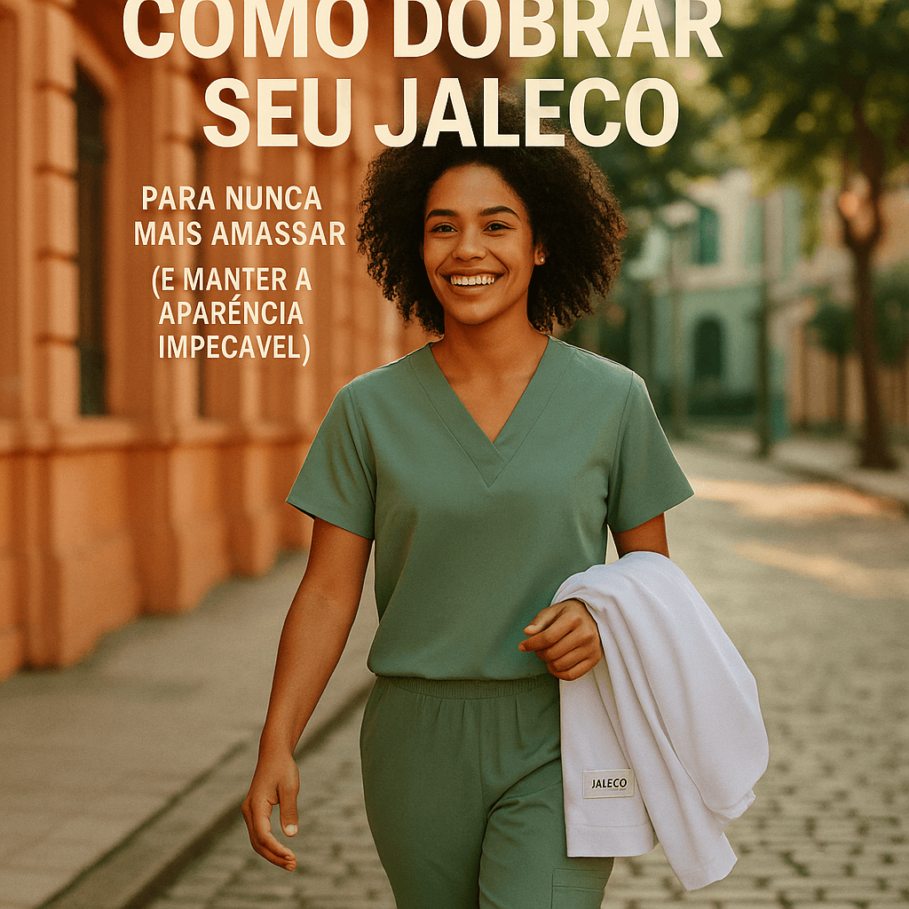 O Guia Definitivo: Como Dobrar Seu Jaleco Para Nunca Mais Amassar (E Manter a Aparência Impecável)