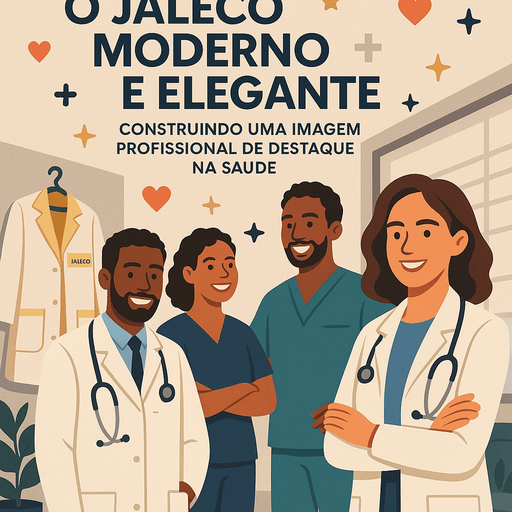 O Jaleco Moderno e Elegante: Construindo uma Imagem Profissional de Destaque na Saúde