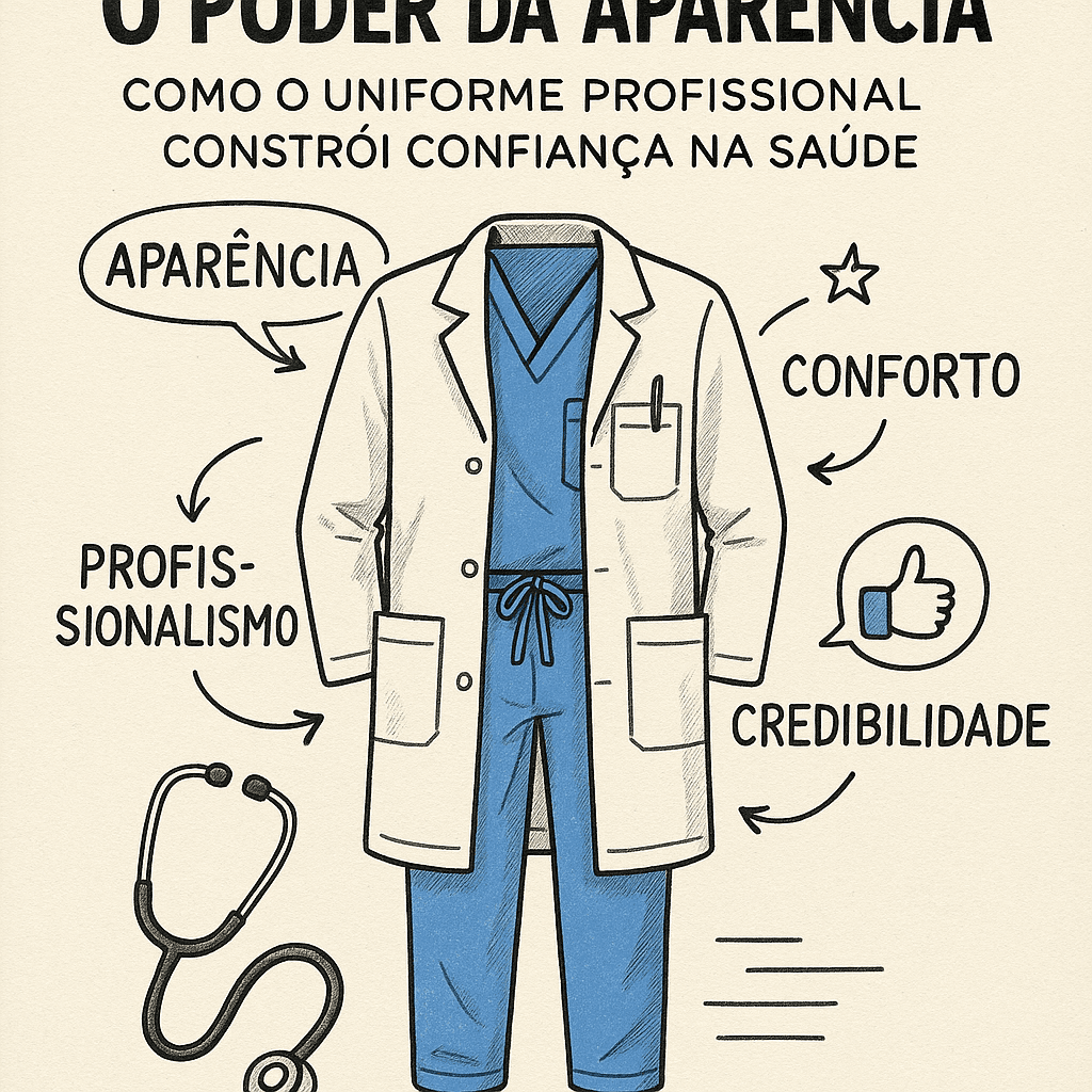 O Poder da Aparência: Como o Uniforme Profissional Constrói Confiança na Saúde