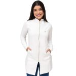 Jaleco Slim Moratty Feminino Zíper Central - Jaleca - Imagem 4