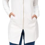 Jaleco Slim Moratty Feminino Zíper Central - Jaleca - Imagem 3