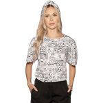 Conjunto Turma da Mônica Preto e Branco Feminino - Jaleca - Imagem 2
