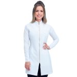 Jaleco Slim Feminino De Zíper Central Várias Cores - Jaleca