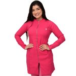 Jaleco Slim Feminino De Zíper Central Várias Cores - Jaleca - Imagem 4