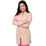Jaleco Slim Feminino De Zíper Central Várias Cores - Jaleca - Imagem 6