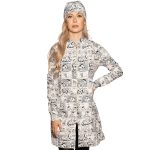 Jaleco Slim Turma da Mônica Feminino Várias Estampas - Jaleca