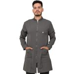 Jaleco Slim Masculino De Zíper Central Várias Cores - Jaleca