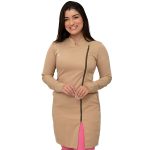 Jaleco Slim Feminino De Zíper Lateral Várias Cores - Jaleca - Imagem 8