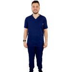 Conjunto Pijama Cirúrgico Scrub Masculino Várias Cores - Jaleca - Imagem 4